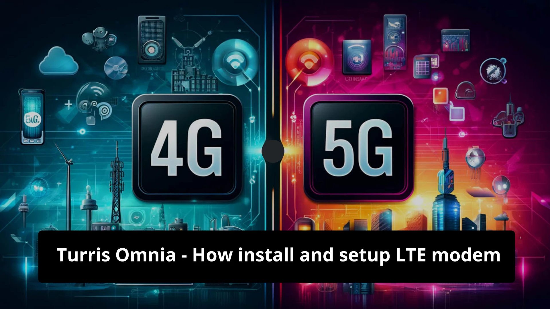 Installation of LTE modem into Turris Omnia router