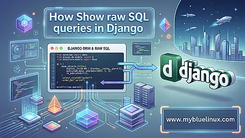 How show raw SQL queries for your django queries or querysets