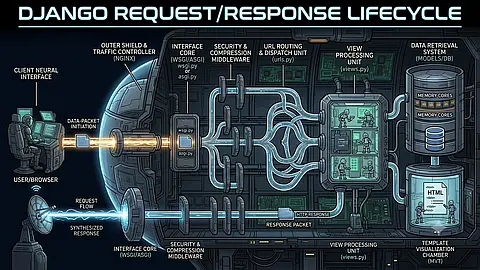 Django Under Hood #01: Django Request/Response lifecycle - What Actually Happens When a Request Hits Your Server